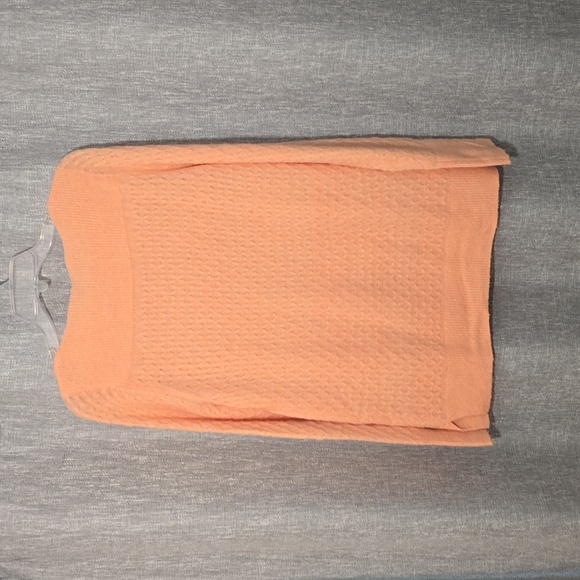 Loft Peach Color Tunic Sweater - Picture 2 of 7